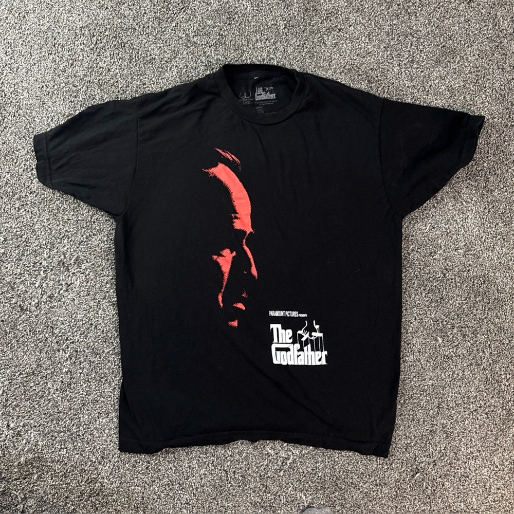The Godfather T-Shirt Tee Men’s (L) Large Black Paramount Pictures